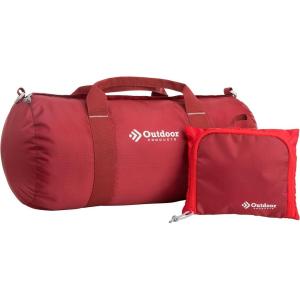 imageOutdoor Products Deluxe Duffel Black 12 in X 24 inRed