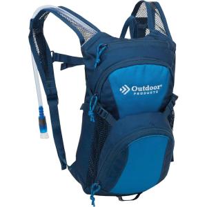 imageOutdoor Products Tadpole Hydration Pack Black Violet TulipBright Blue