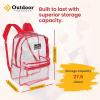 imageOutdoor Products Clear Pass Daypack Pink Peacock BlackSamba