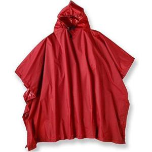 imageOutdoor Products Adult Poncho 56X80 GraphiteRed